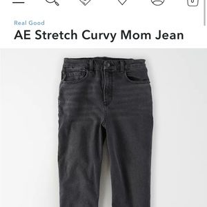 AE Stretch Curvy Mom Jean